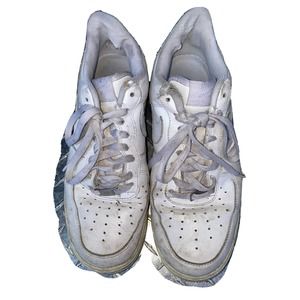 Nike Air Force One AF1 Low Triple White Sneaker Shoes 315122-111 Men’s Size 10.5